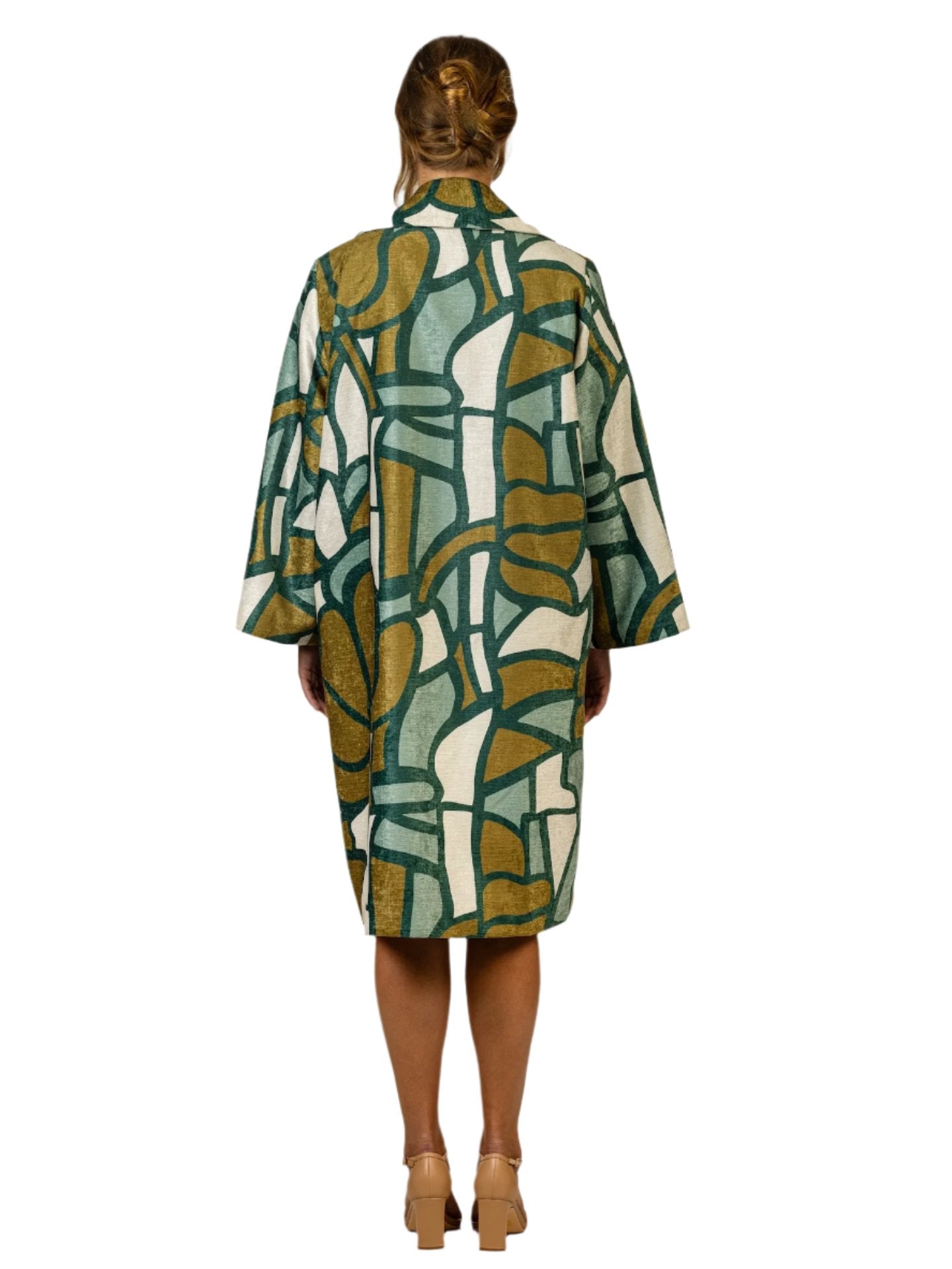 'Stained Glass' FLORENCE BROADHURST CUSTOM PRINTED KIMONO