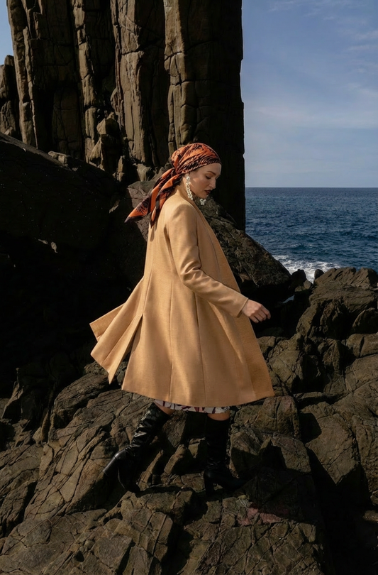 Asuncion Alpaca-blend Coat