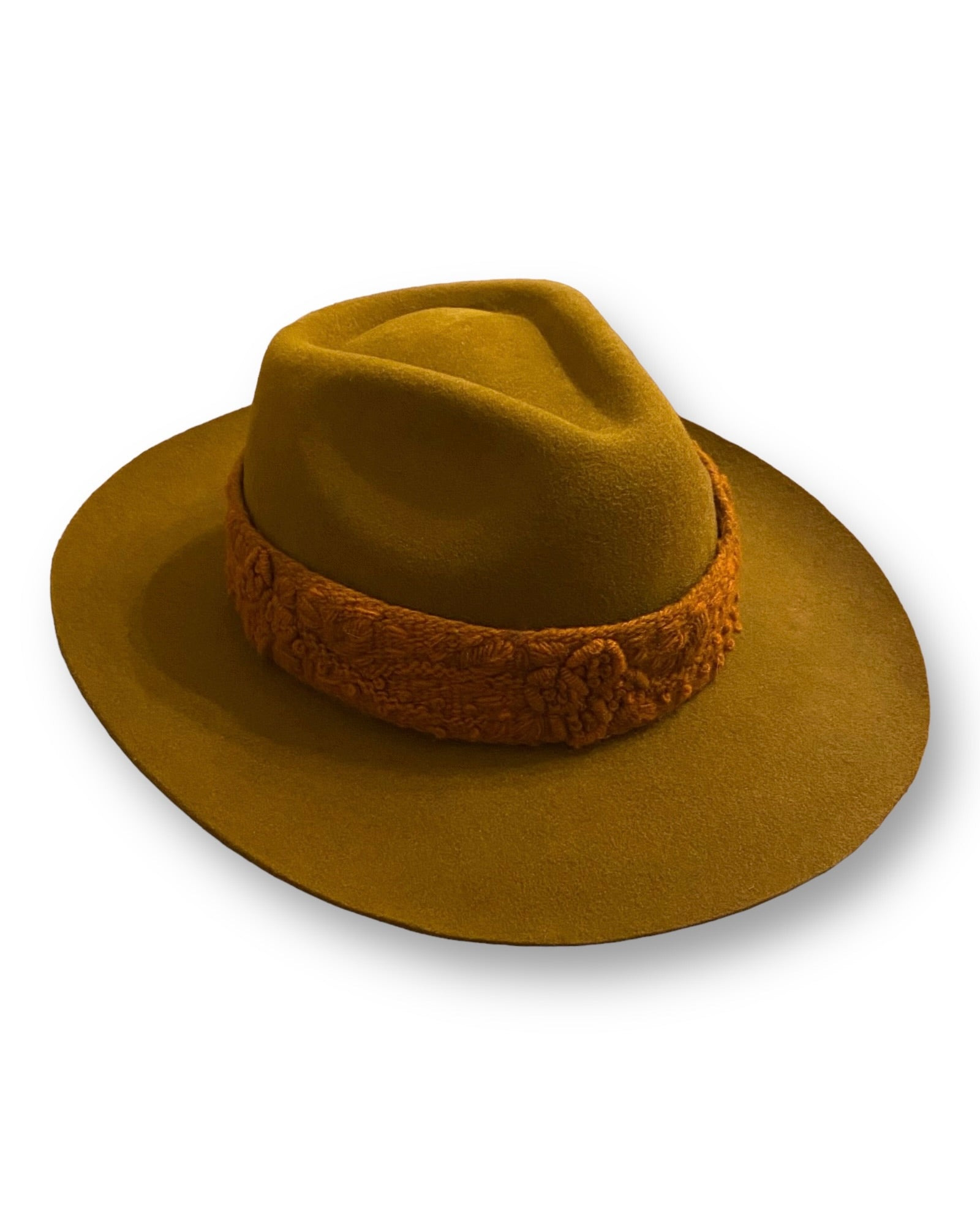 Wool-felt fedora