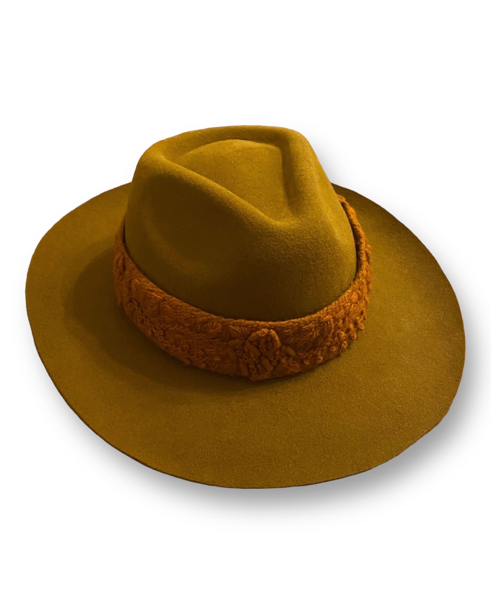 Wool-felt fedora