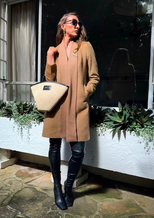 Asuncion Alpaca-blend Coat