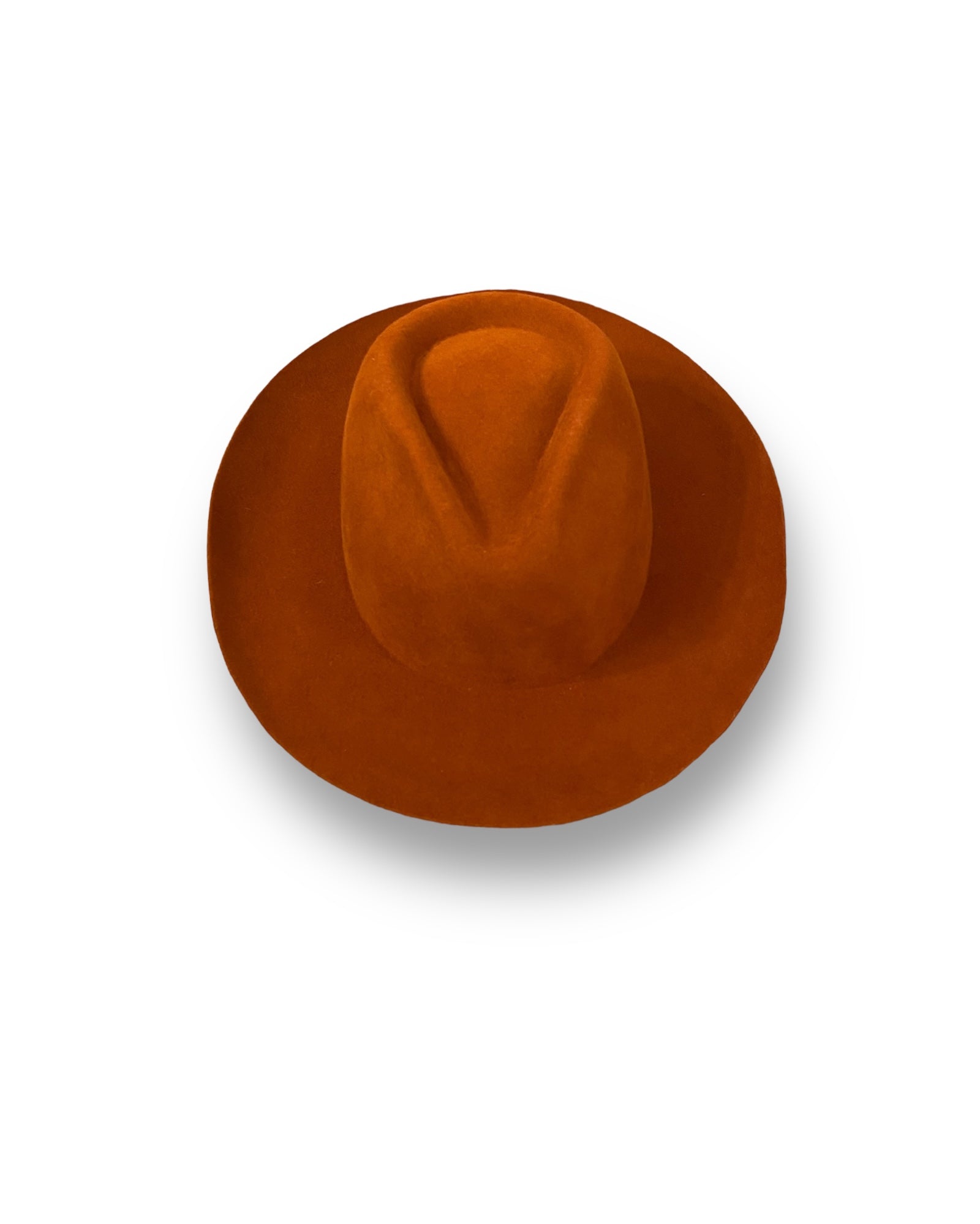 Wool-felt fedora Brick