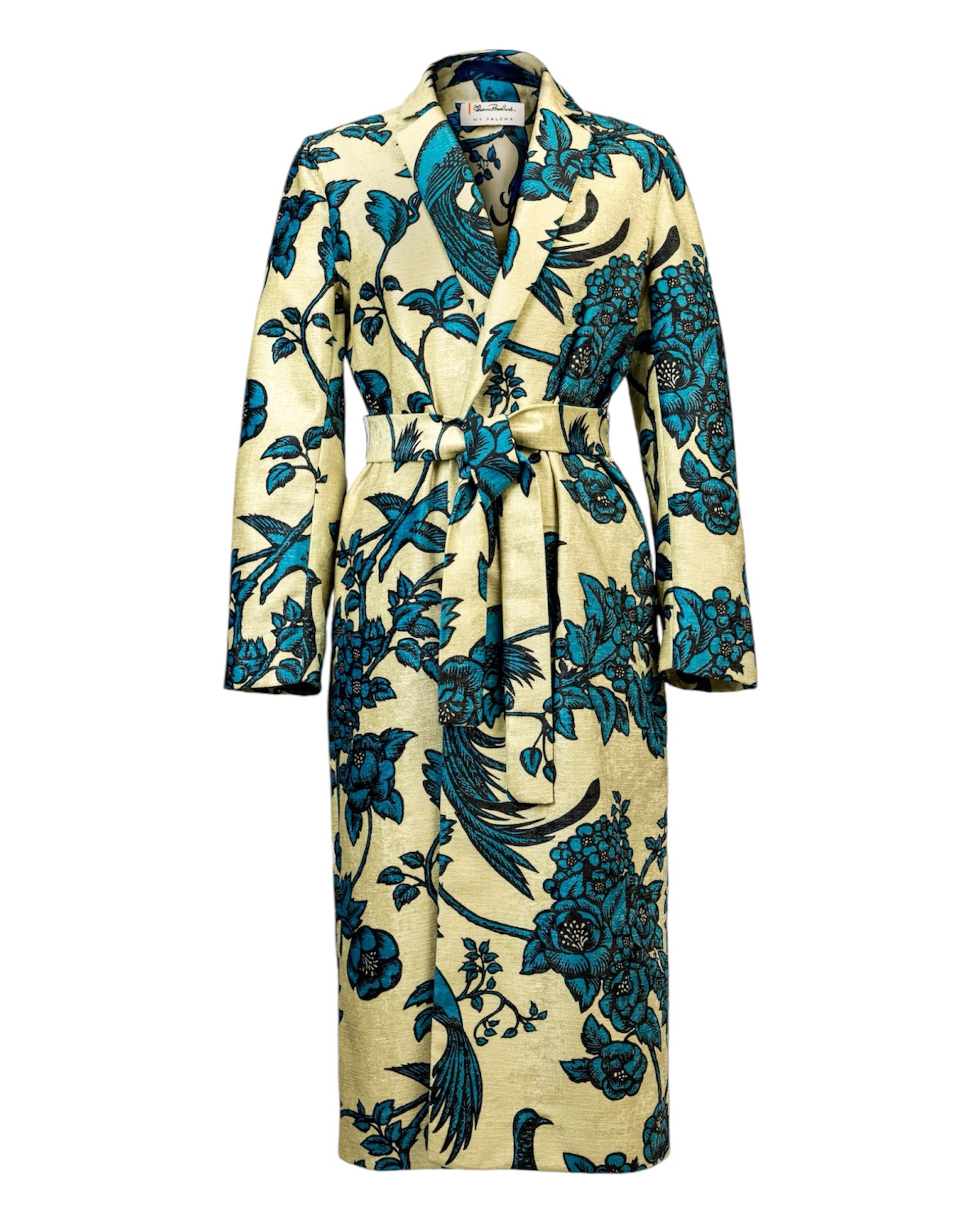 'Birds Of Paradise' Florence Broadhurst custom printed coat