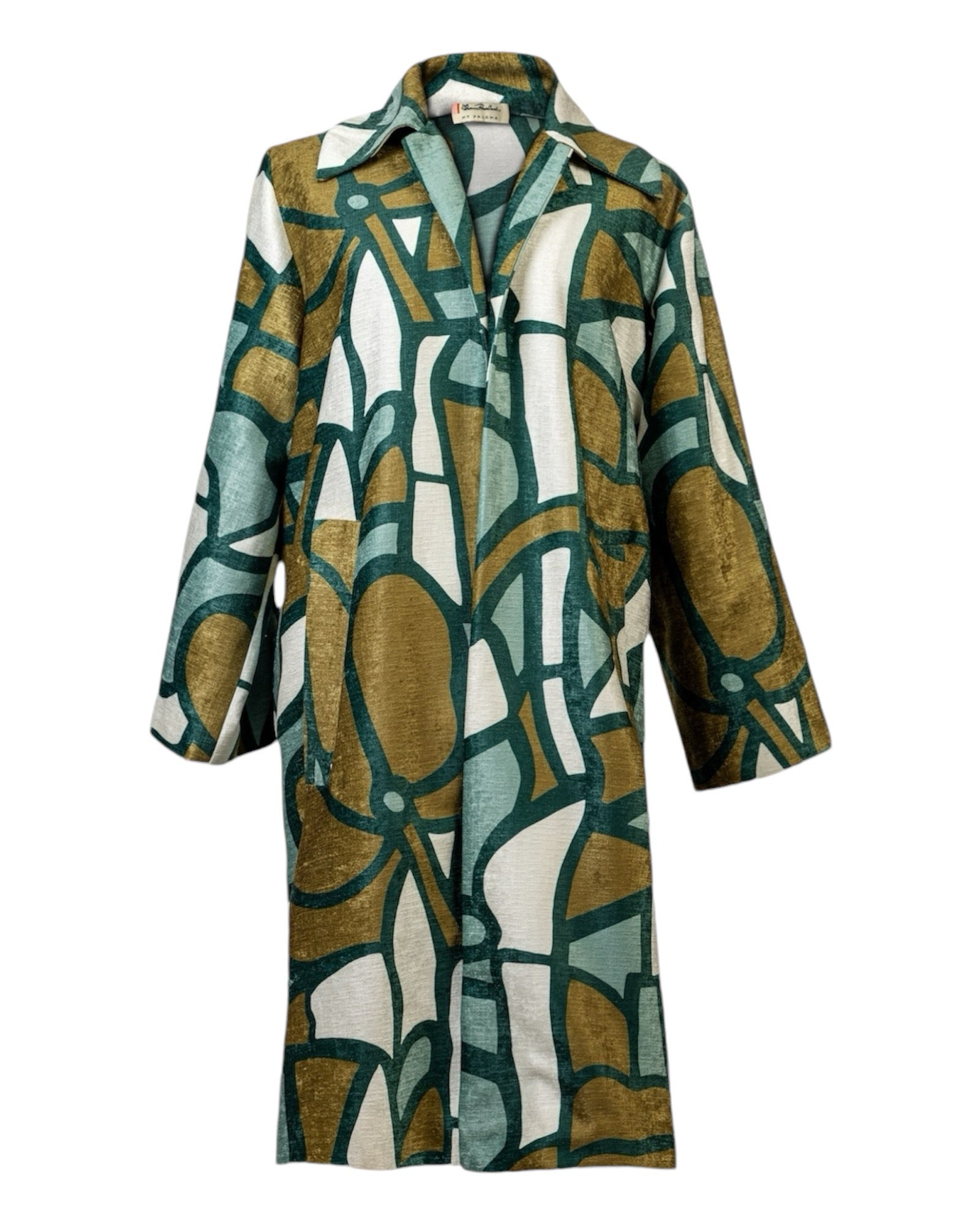 'Stained Glass' FLORENCE BROADHURST CUSTOM PRINTED KIMONO