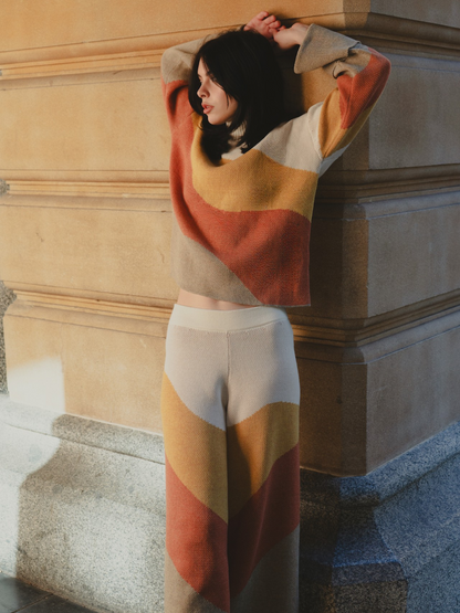 Luz Jacquard-Knit Sweater