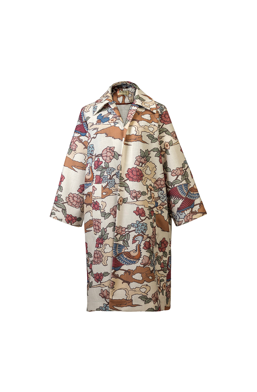 ‘PHOENIX' Florence Broadhurst Custom Printed Kimono