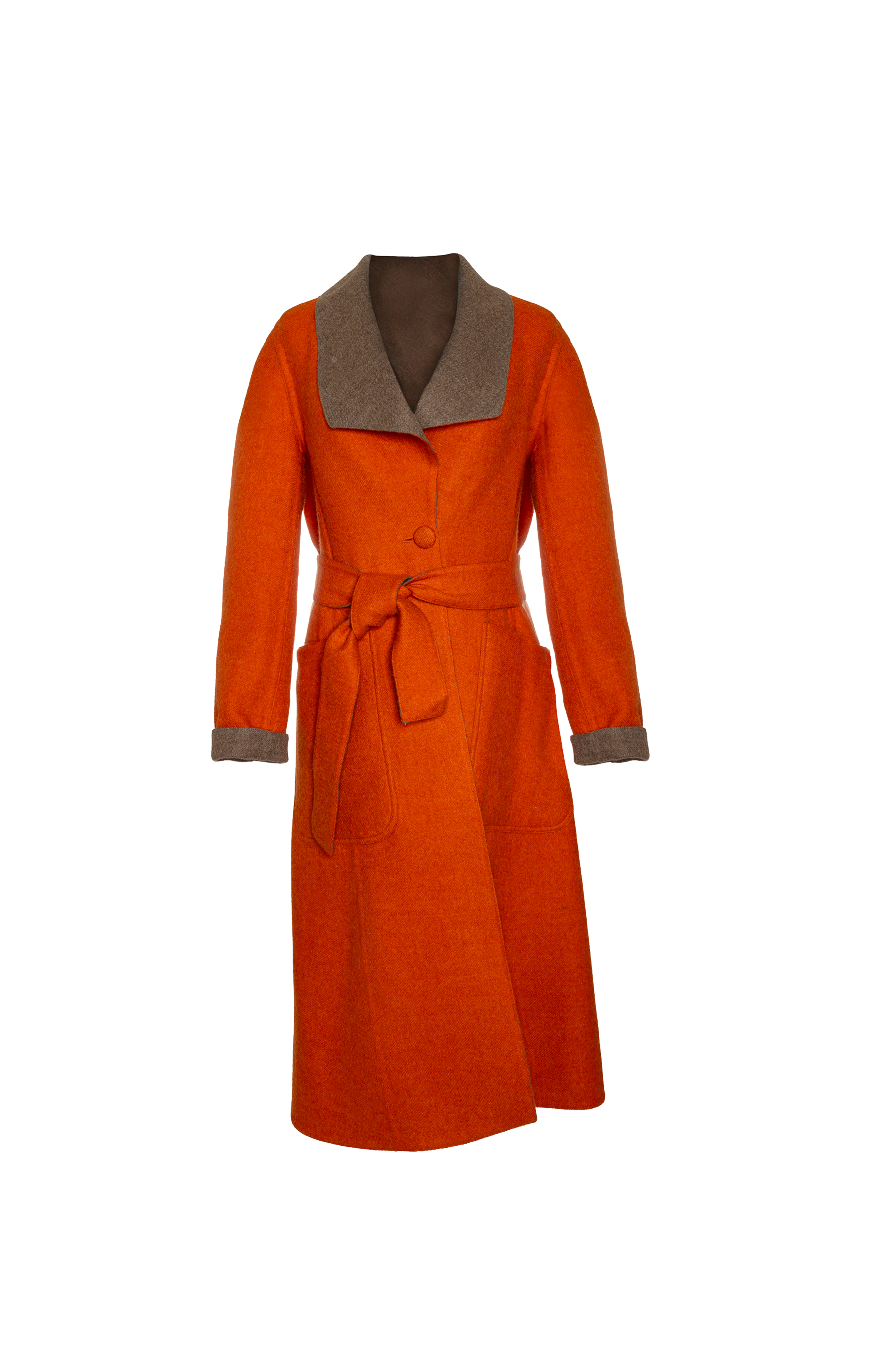Agnes Reversible Alpaca Coat