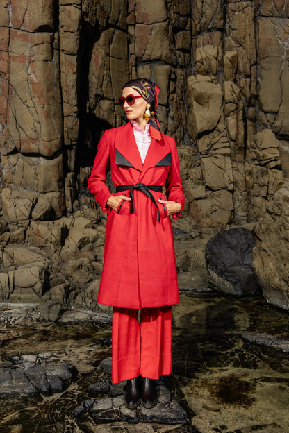 Mia Alpaca-blend coat