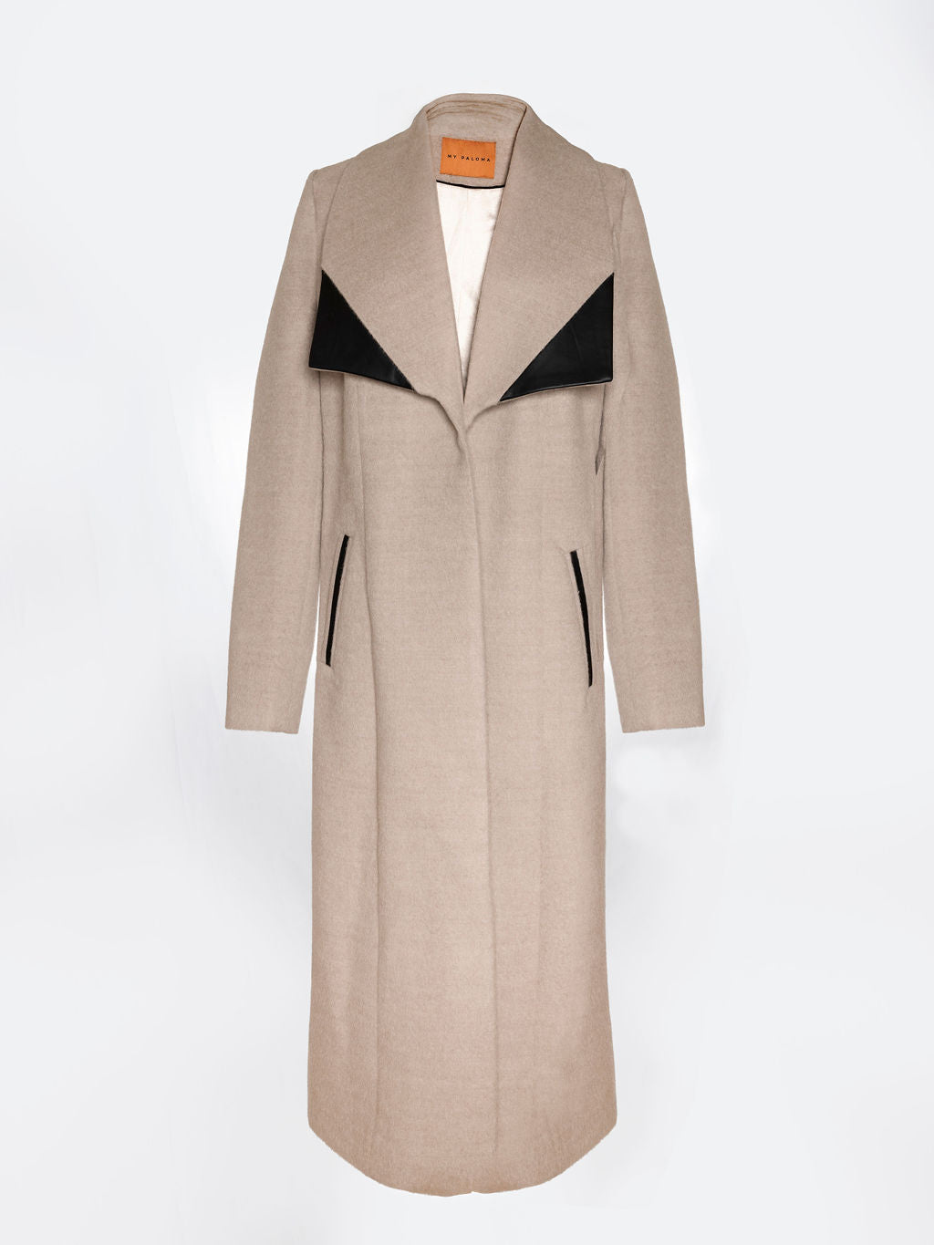 Mia belted wool and alpaca-blend coat