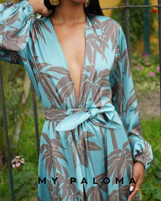 Japanese Bamboo Kaftan