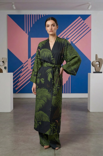 Shadow Floral Kaftan