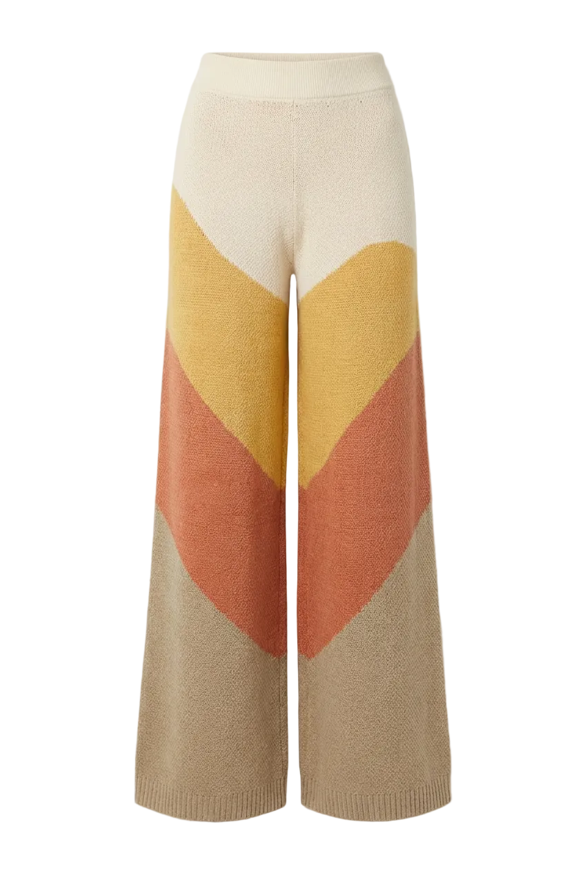 Luz Jacquard-Knit Pants