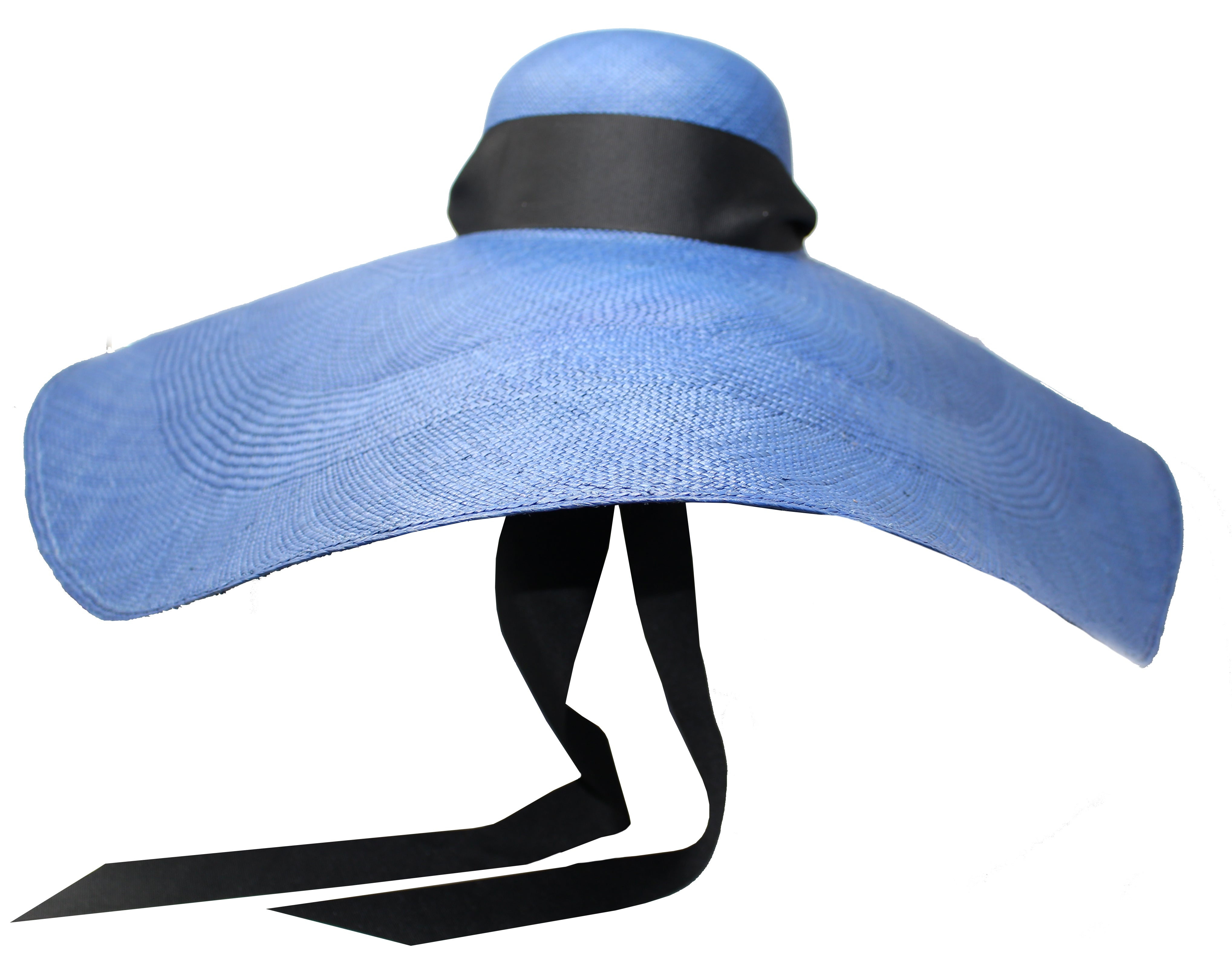 Haute Beach Luxury Panama hat Lady Ibiza (light blue)