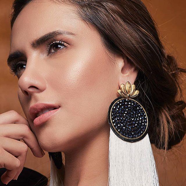 24k filigree Murano crystal earrings - My Paloma